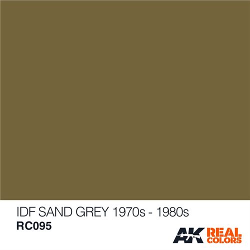 AKRC095 IDF SANDGRAU 1970S-1980S, 10 ML